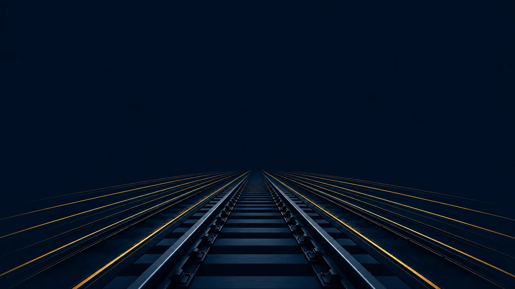 Railway perspective background